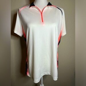 Tail short sleeve women’s golf polo size large